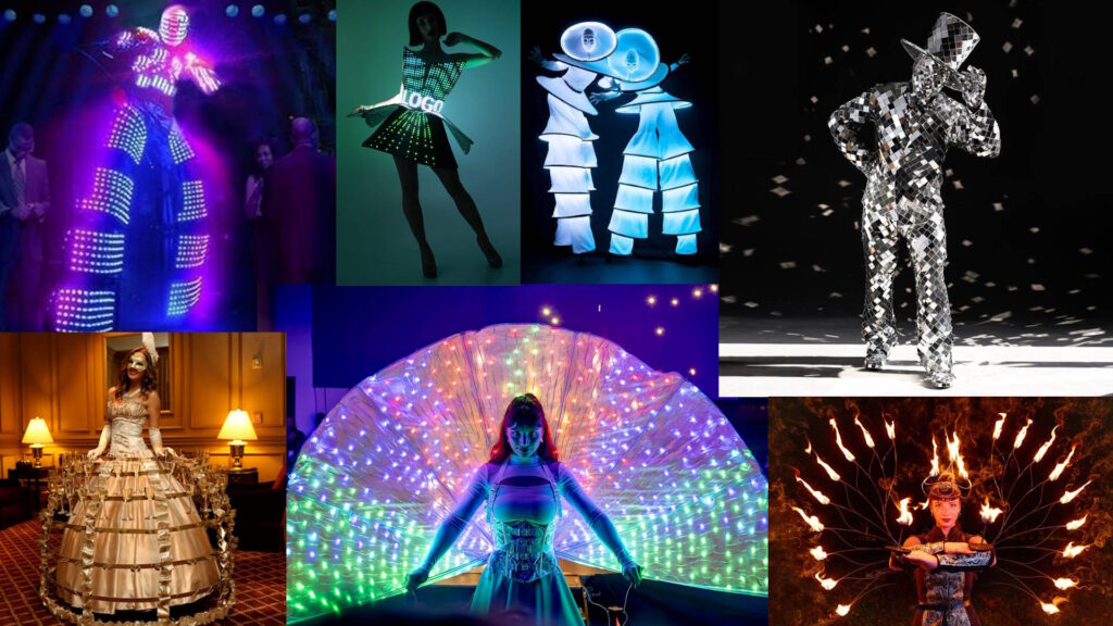 Látvány karakterek montázs