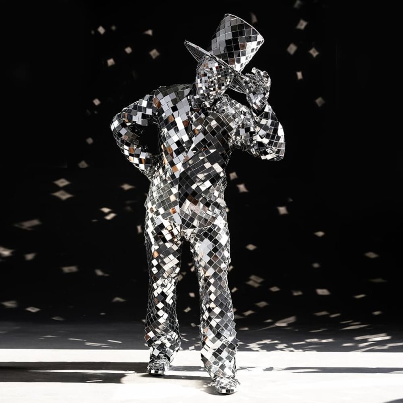 Tükörember látvány rendezvényekre